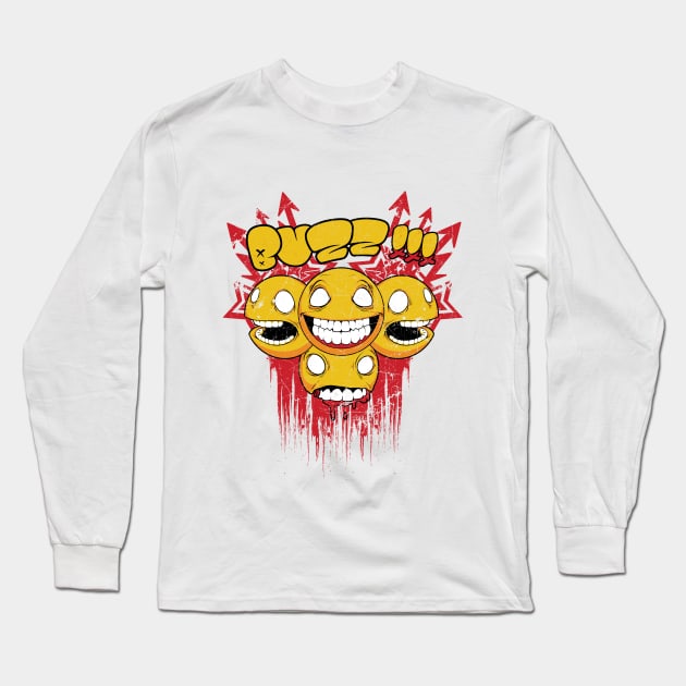 Monsters Emojis Design Long Sleeve T-Shirt by TulipDesigns